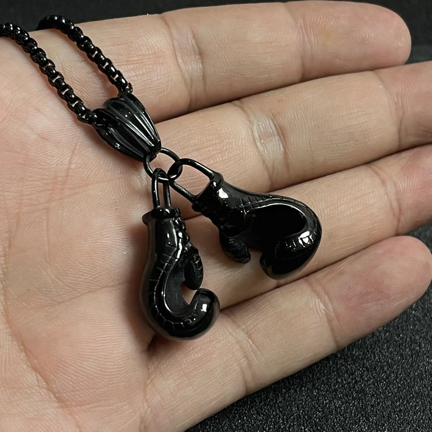 Hazrat Ali zulfiqar, Thor's hammer, Boxing gloves, Airplane Men Necklace